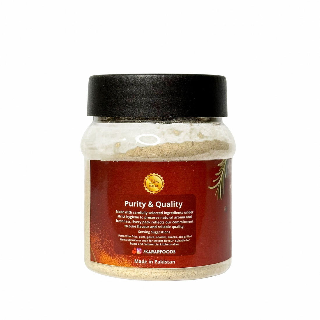 Karar Foods™ Fries Masala Afghani Flavour 100g Small Jar