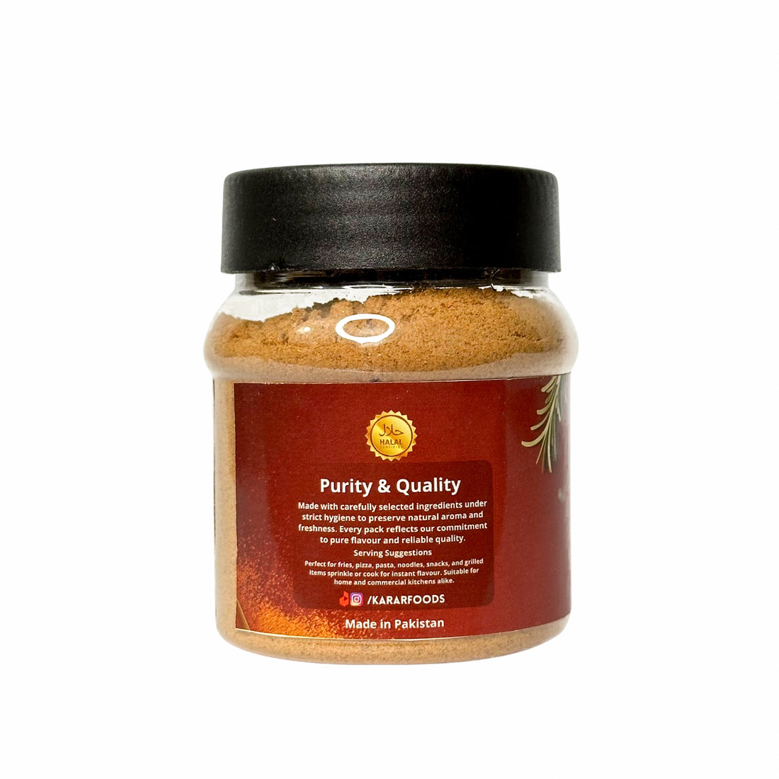 Karar Foods™ Fries Masala BBQ Flavour 100g Small Jar