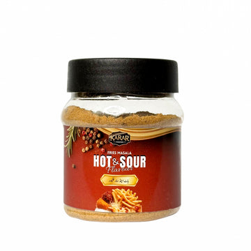 Karar Foods™ Fries Masala Hot & Sour Flavour 100g Small Jar