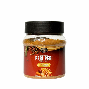 Karar Foods™ Fries Masala Peri Peri Flavour 100g Small Jar