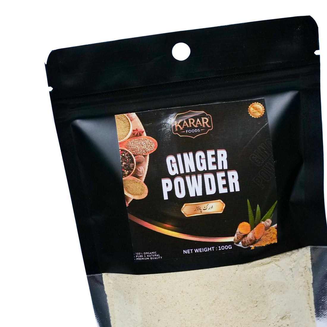 Karar Foods™ Ginger Powder 100g | Adrak Powder